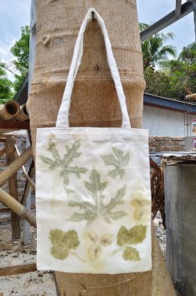 Tas Batik Ecoprint
